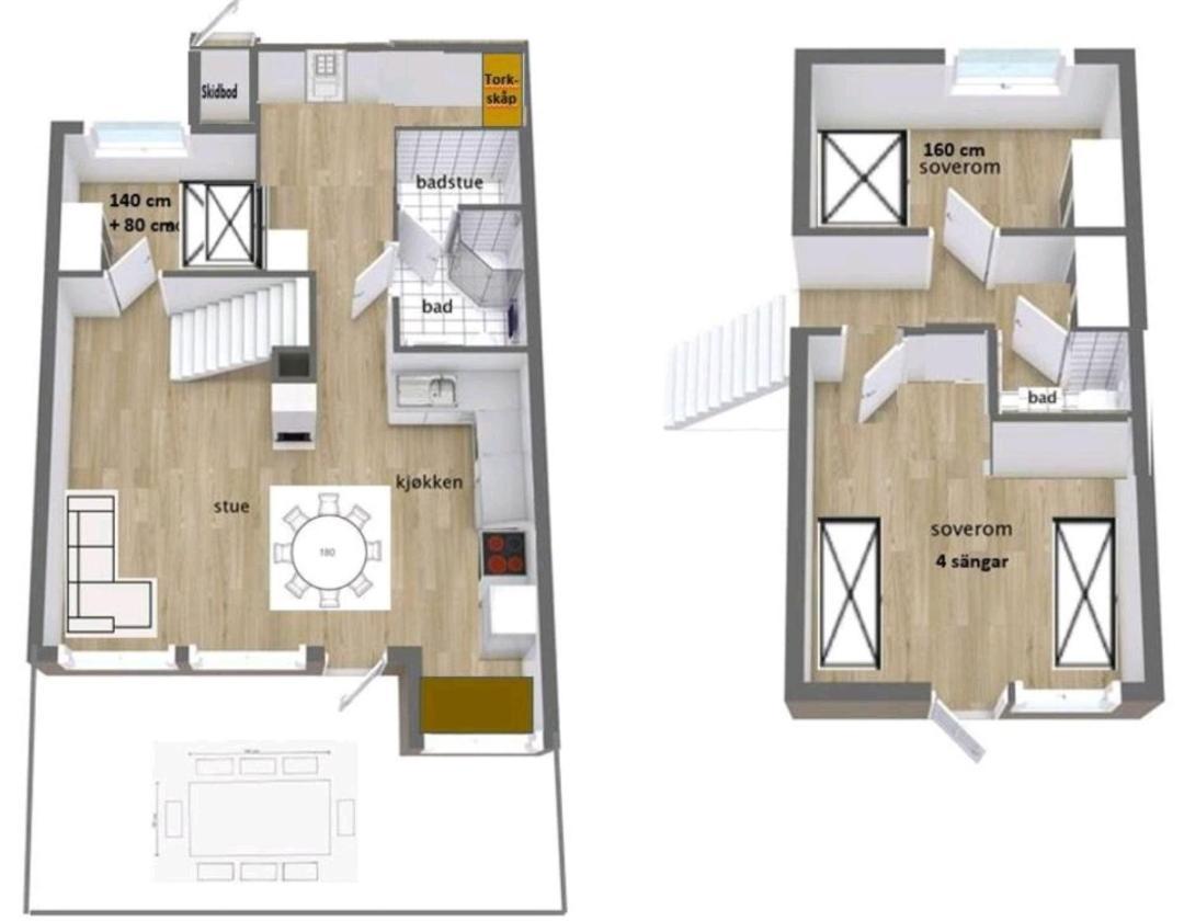 Alpinvegen 22b, Alpin 22b Ferienhaus